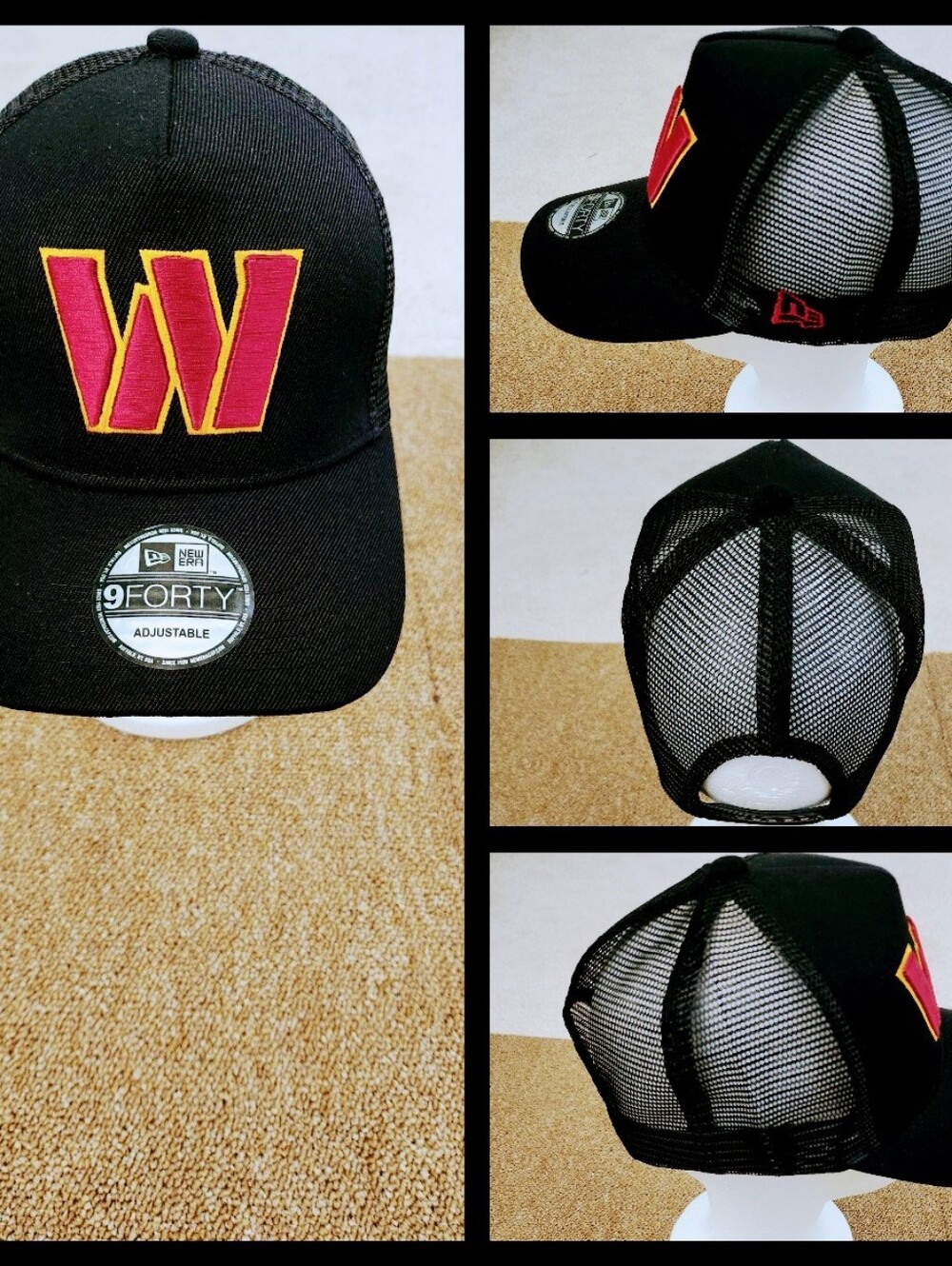 WASHINGTON COMMANDERS NFL FOOTBALL SNAPBACK HAT.